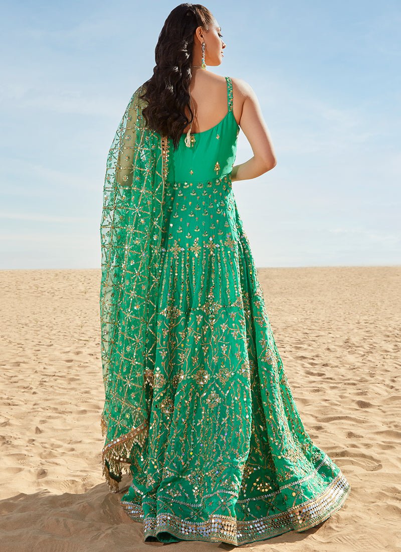 mirror organza dress Munira Long Sleeve Organza Drape Sleeve Modest Dress Iyza Belaar